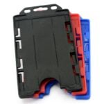 Double-Sided Vertical Rigid ID Holder