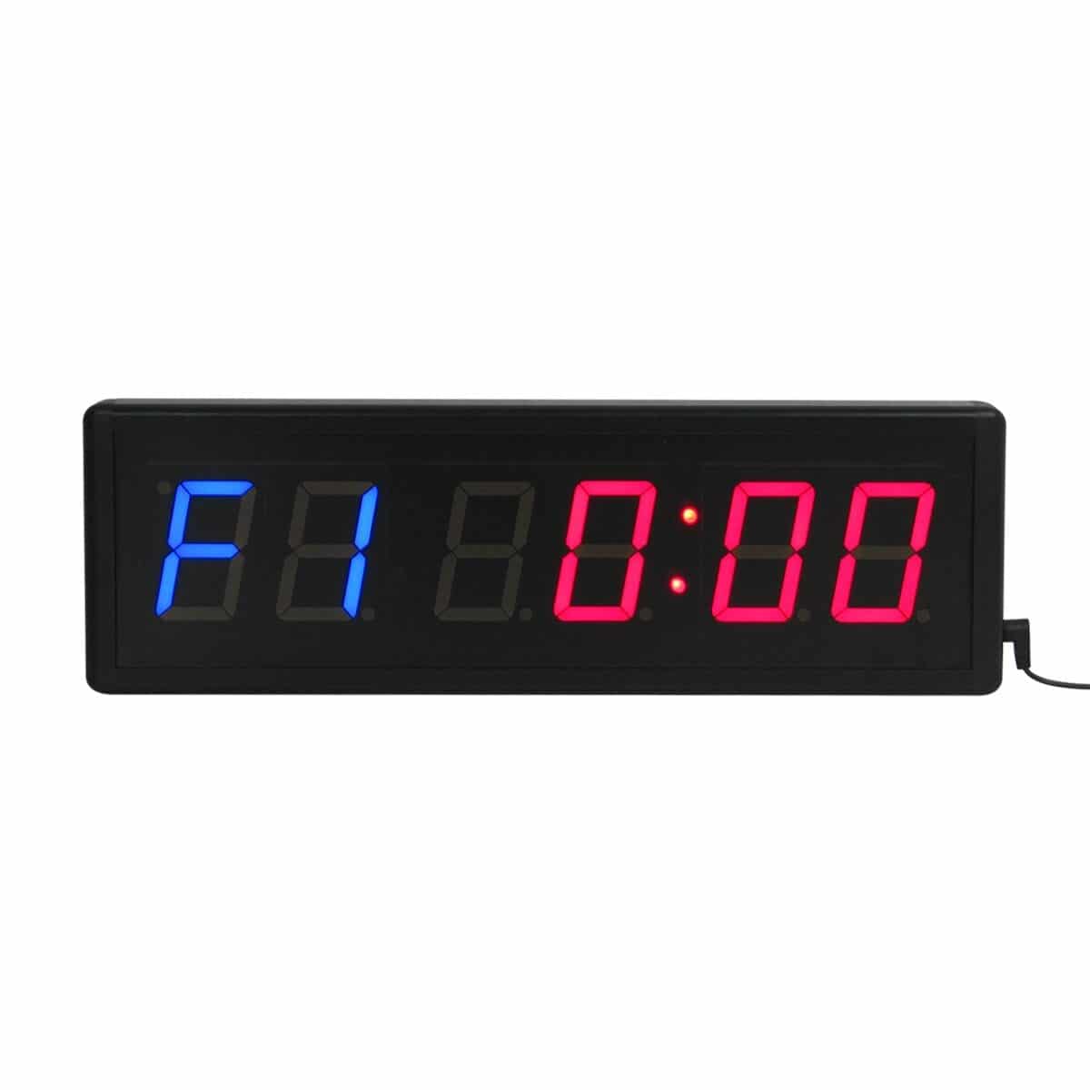 Emom Fitness Zeitmesser LED Countdown Wand Uhr Für Fitnessstudio Büro Heim 
