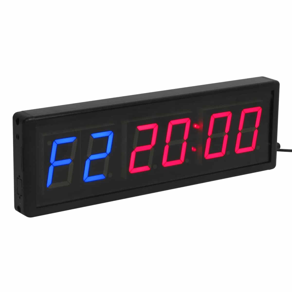 Emom Fitness Zeitmesser LED Countdown Wand Uhr Für Fitnessstudio Büro Heim 