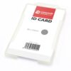 Rigid Clear Single Sided Vertical Card Holder 3