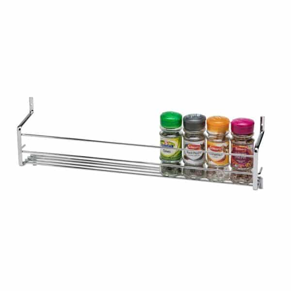 1-Tier Wall Cupboard Door Mounted Spice Rack