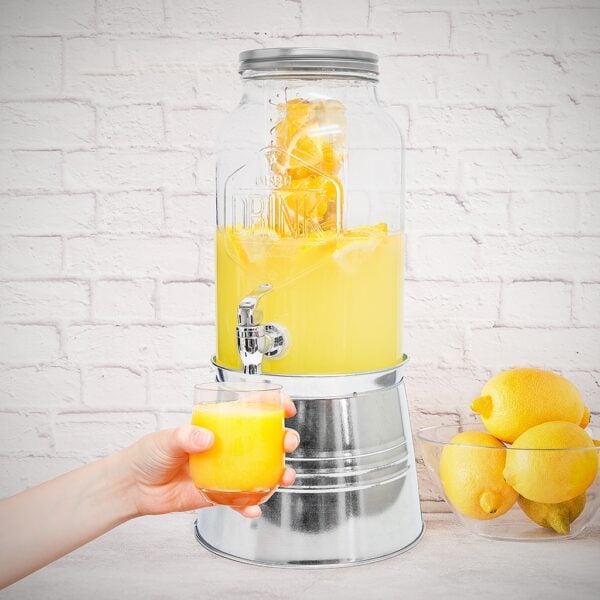 Glass Drinks Drinks Dispenser