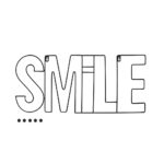 Smile Photo Holder Wall Hanging