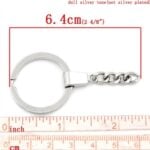 Blank Keyrings Key Ring Strong Chain Rings