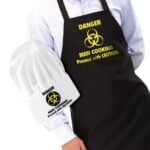 Dangerman Chef Hat and Apron Set