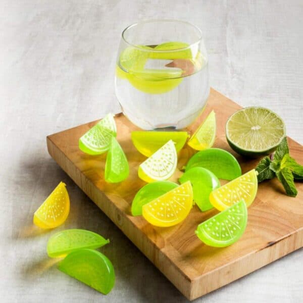 Lemon and Lime Ice Cubes 5