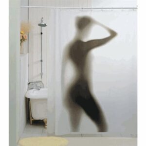 Silhouette of a naked woman 1