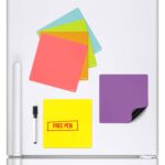 Coloured Squares Magnetic Whiteboard Fridge Board