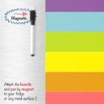 Coloured Squares Magnetic Whiteboard Fridge Board
