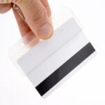Half Card Swipe Access ID Badge Holders