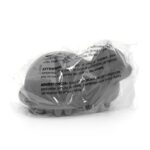 Grey Soft Silicone Cat Grooming Brush