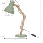 green lamp