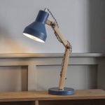 blue lamp
