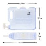 Slim Fridge Water Dispenser with Tap
