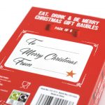 Eat, Drink & Be Merry Christmas Gift Baubles | 50ml | Pack of 6