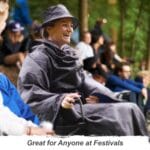 Snug-Rug Outdoor Blanket with Sleeves & Hat