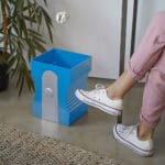 blue bin