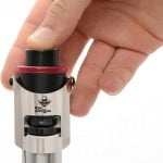 red champagne stopper