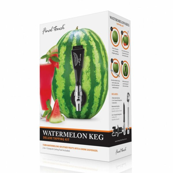 Final Touch Deluxe Watermelon Keg Tapping Spigot Kit