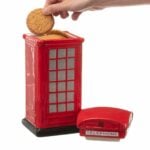 Phone box biscuit tin
