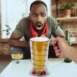 Barbuzzo Pinball Pint Glass The Fun Drinking Game