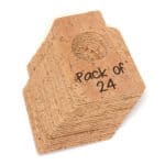 Pack of 24 Cork Wine Tags