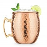 Final Touch Moscow Hammered Copper Mule Mug