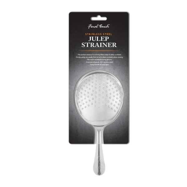 Final Touch® Stainless Steel Julep Strainer