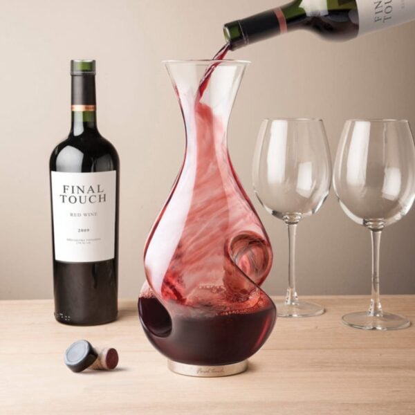 750ml Final Touch L'Grand Conundrum Wine Decanter