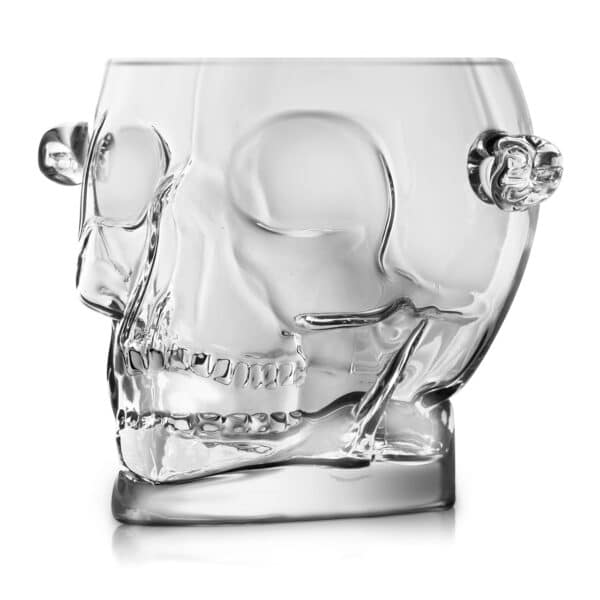 1.6 Litre Final Touch Glass Skull Ice Bucket