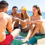 Vegas Nights Gaming Beach Towel