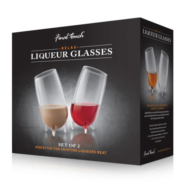 Set of 2 Relax Liqueur Glasses 200ml