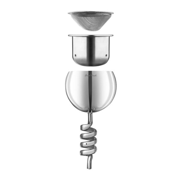 Final Touch Steel Twister Aerator for Decanters