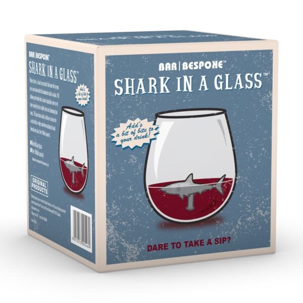 Bar Bespoke Shark in a Glass (600ml) Stemless Tumbler