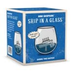 Bar Bespoke Ship in Glass (600ml) Stemless Tumbler