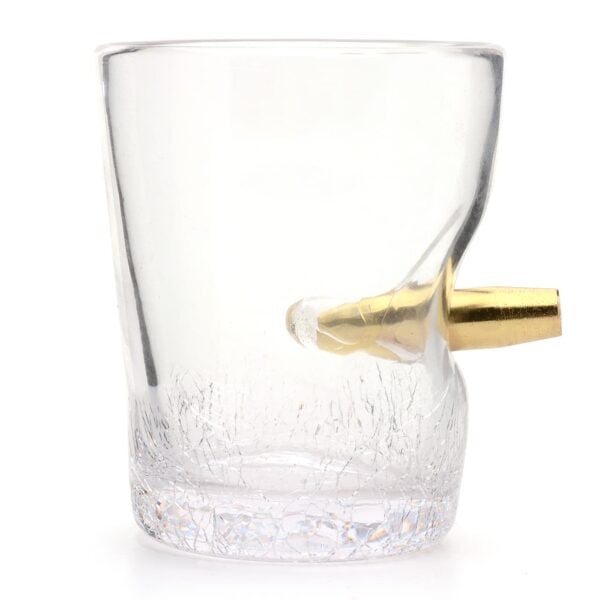 Novelty Bullet Shot in the Glass Tumbler Glasses 300ml