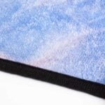 CKB Ltd Microfibre Non-Slip Yoga Mat | Exercise Fitness Gym – Purple