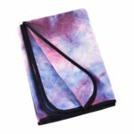 CKB Ltd Microfibre Non-Slip Yoga Mat | Exercise Fitness Gym – Purple