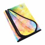 CKB Ltd Microfibre Non-Slip Yoga Mat | Exercise Fitness Gym – Yellow