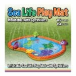 Water-Filled Inflatable Sea Life Water Sprinkler Play Mat / Paddling Pool