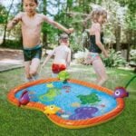 Water-Filled Inflatable Sea Life Water Sprinkler Play Mat / Paddling Pool