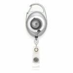 Premium Retractable Yo-Yo ID Badge Reel Trans