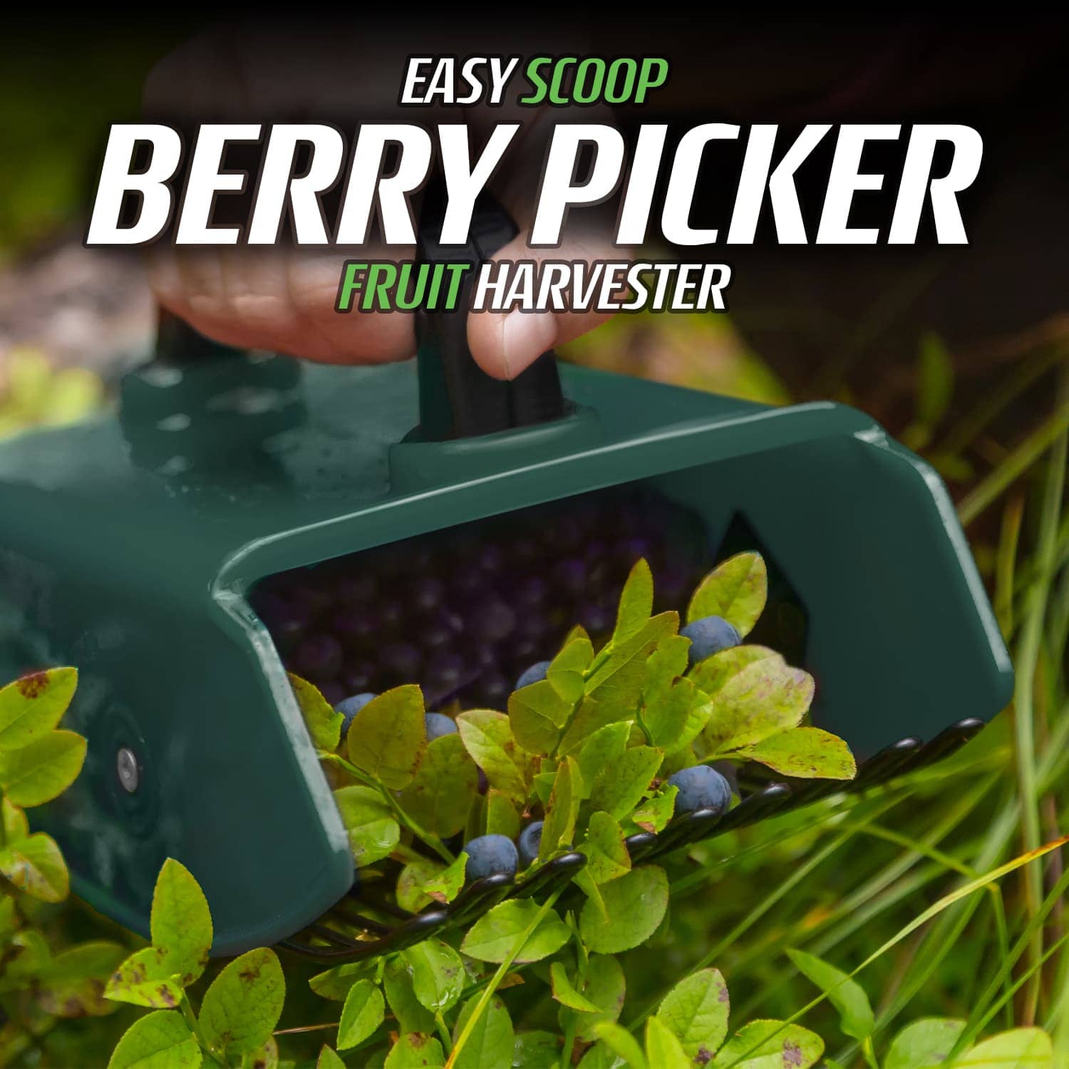 Handheld Easy Scoop Berry Picker Fruit Harvester by CKB Ltd