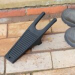 Black Plastic Boot Jack Remover and Mud Scraper