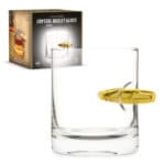 300ml Take the Bullet Crystal Whisky Tumbler Bullet Glass