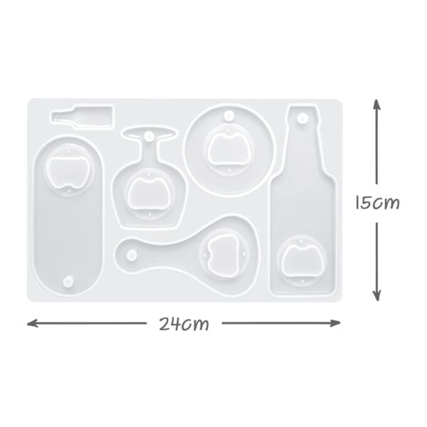 Create your own Bottle Opener Epoxy Resin Silicone Mould Set