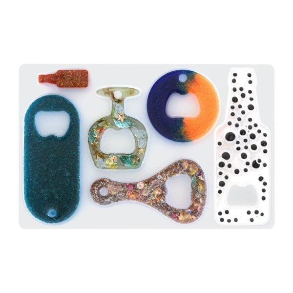 Create your own Bottle Opener Epoxy Resin Silicone Mould Set