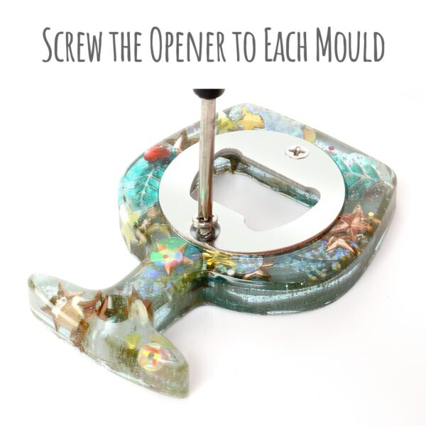 Create your own Bottle Opener Epoxy Resin Silicone Mould Set