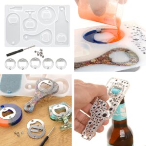 Create your own Bottle Opener Epoxy Resin Silicone Mould Set