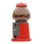 Retro Coin Operated Gumball Machine Sweet Dispenser Money Bank Box